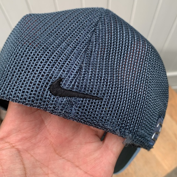 Nike Vapor Golf Hat Flexfit Hat Used Mens Womens Hats Light Blue - Picture 5 of 7
